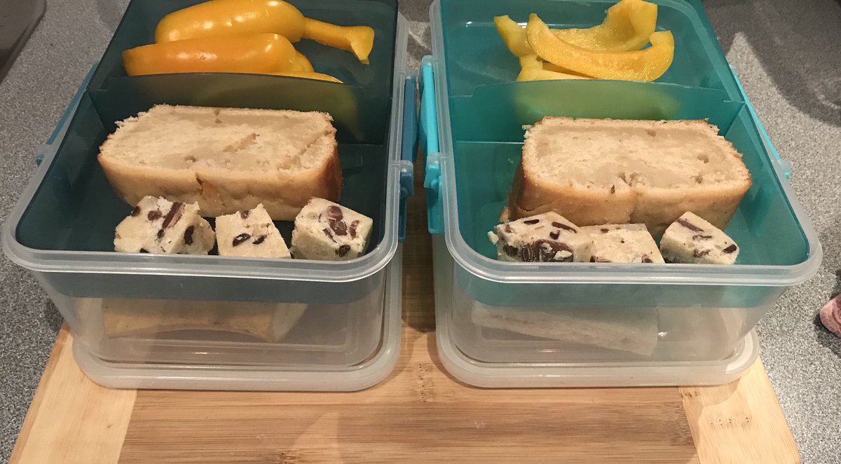 BucketsofDough's tweet image. Lunch box treats, edible cookie dough! #bucketsofdough #EmyMac