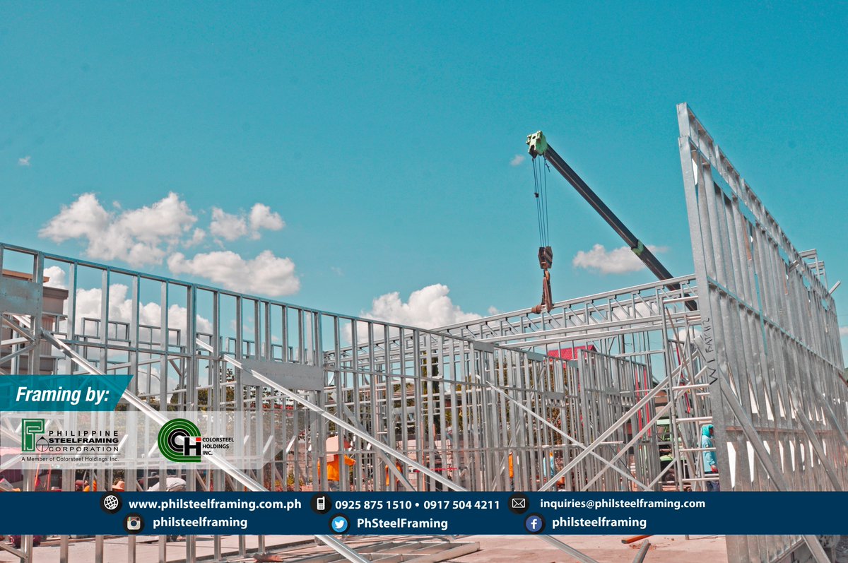 PhSteelFraming's tweet photo. Soon to open...KFC Sindalan branch! Galvanized SteelFraming by Philippine SteelFraming Corporation. 

#FeelingExcited #PSC #KFC #Sindalan #Steel #SteelFrame #Engineering #Construction https://t.co/4DM2r5Tmn9
