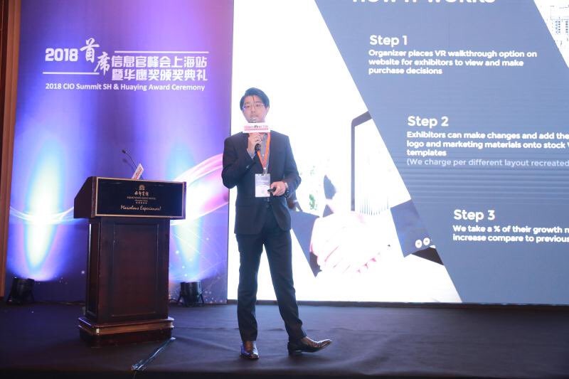 MorfusVR's tweet photo. Stellar pitch performance by our COO at this year’s 2018 CIO Summit SH and Huaying Award Ceremony in #Shanghai 

#mobile #collaboration #Analytics #virtualreality https://t.co/6GeTuhW1ni