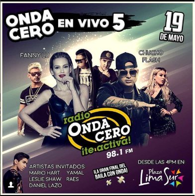 mtvmhp's tweet photo. @radioondacero 19 de Mayo🔥🔥#chuchoflash #fannylu #mariohart #ondacero @chuchoflash canten la canción #NoMeEstreses con @mariohart 🔥🎶🎶🎶🎶👏👏 https://t.co/qIZL4tlE3j