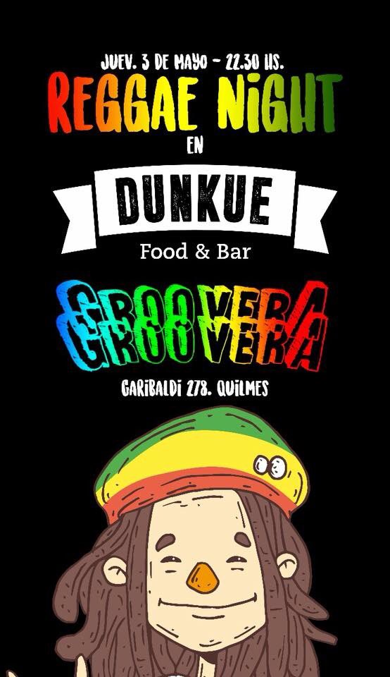 Dunkue_bar's tweet photo. HOY #Jueves de #Reggae #Dunkue #promos #hamburguesa #fernet #campari #cervezaartesanal @BaumFabrica #2x1 #Happyhour https://t.co/o7Giton2Lh