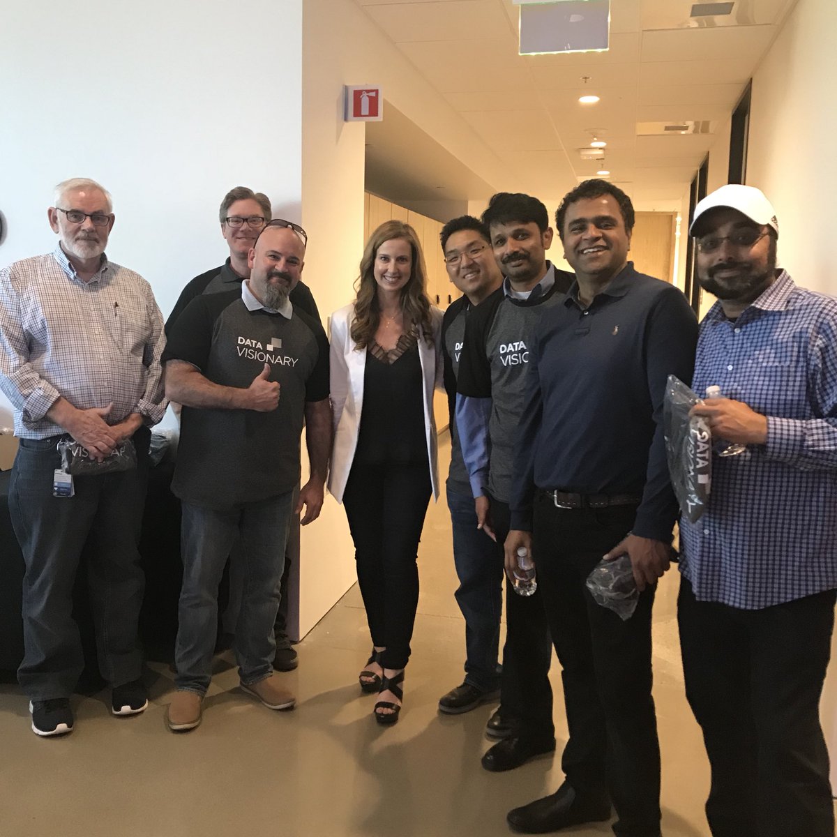 kamalvyas's tweet photo. @NetAppIT team at grand opening of @NetApp Data Visionary Center ... #DataDriven. Ready for Customers... https://t.co/zqZ7w1fq7j