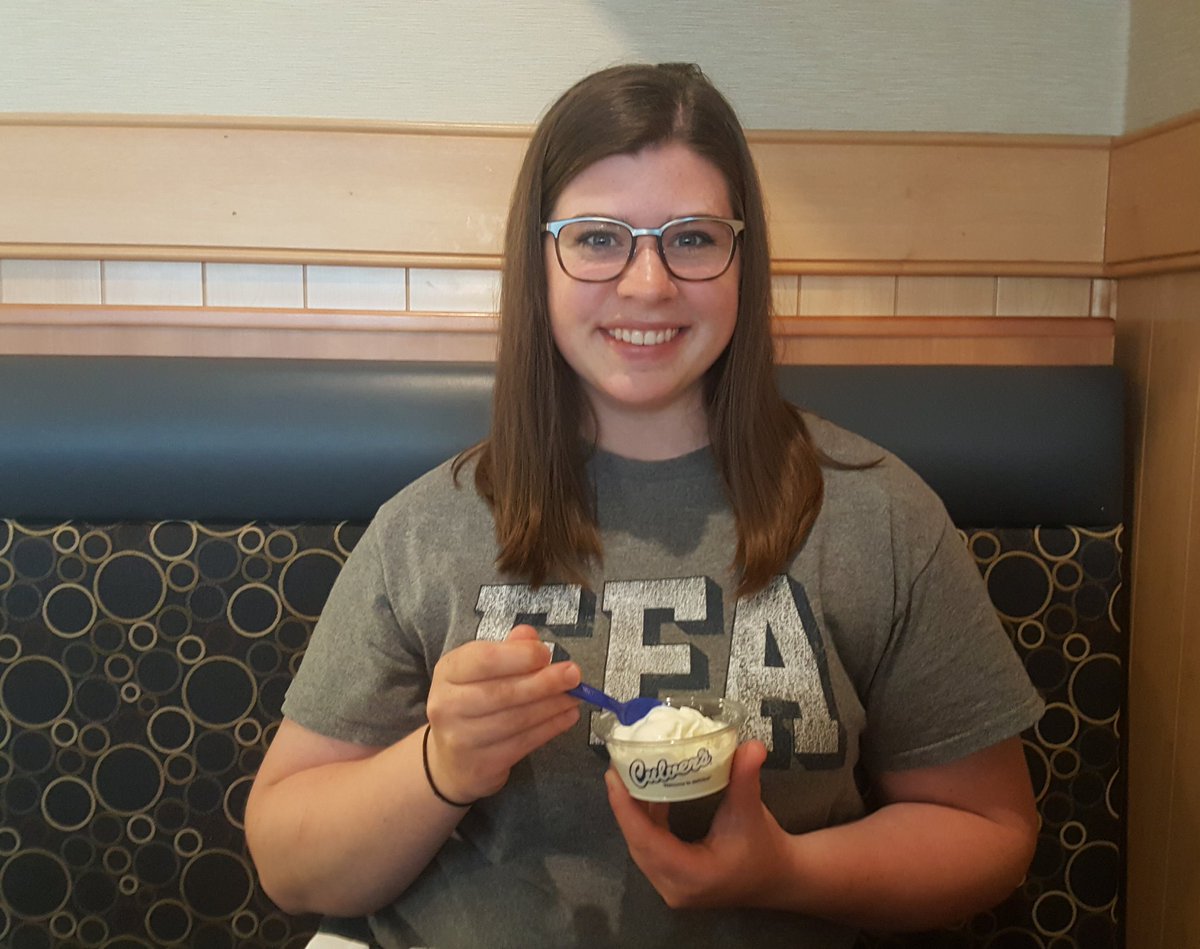 MorganLobdell's tweet photo. Thank you @culvers for believing in the future of agriculture! #ThankYouFarmers #scoopsofthanks https://t.co/AM1JovbUPc