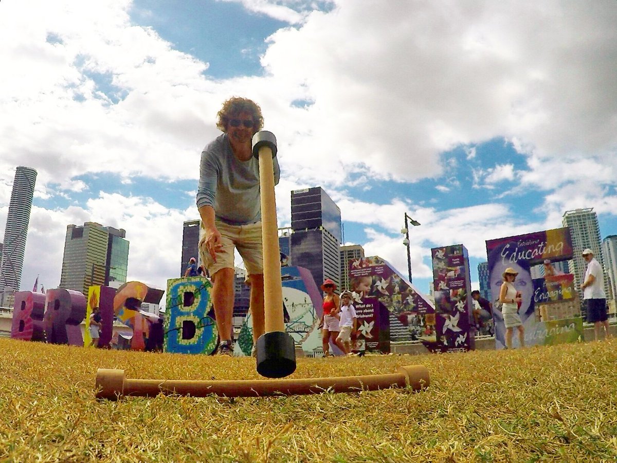 crossbonesgame's tweet photo. Long weekend!!!  What've you got planned #bne ?  We'll be hitting @VisitSouthBank #familyfun https://t.co/9xoRKx9HjP