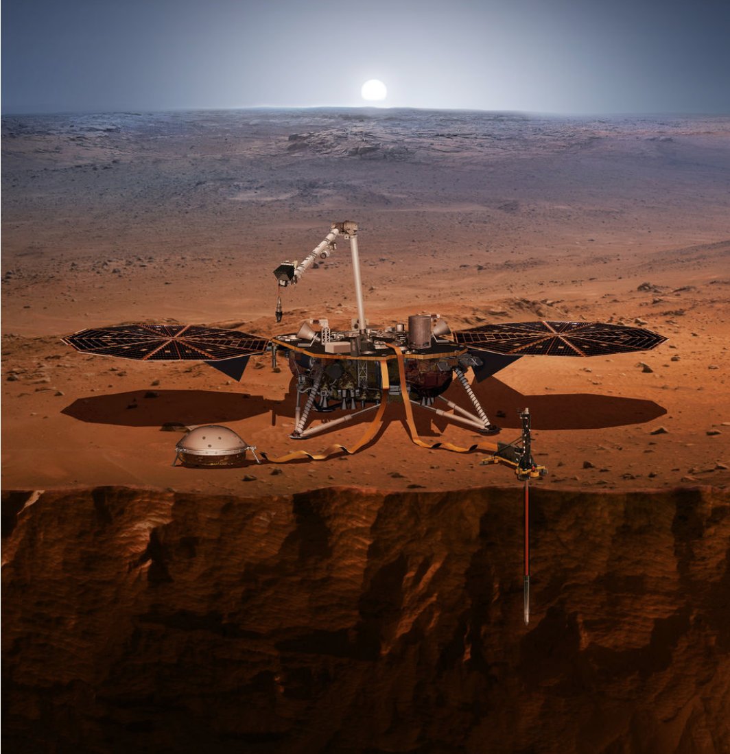 Subvetnuc's tweet image. Sending a geologist to Mars
If you live within 400 miles you have to watch, it's a once in a lifetime event,
hope for better weather.
Here is the NASA short video explaining just what #InSight will do on #Mars after #MarsLaunch from #Vandenberg

mars.nasa.gov/insight/multim…