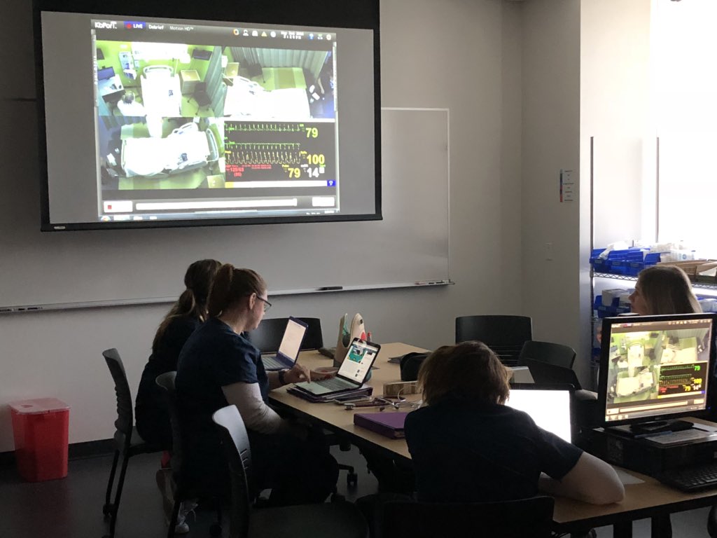 TCCpres's tweet image. Wow, I was so impressed with our nursing students and the lab technology for the nursing program; talk about world class labs! #proudpresident #trainingforthefuture @tacomacc