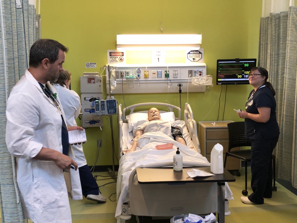 TCCpres's tweet image. Wow, I was so impressed with our nursing students and the lab technology for the nursing program; talk about world class labs! #proudpresident #trainingforthefuture @tacomacc