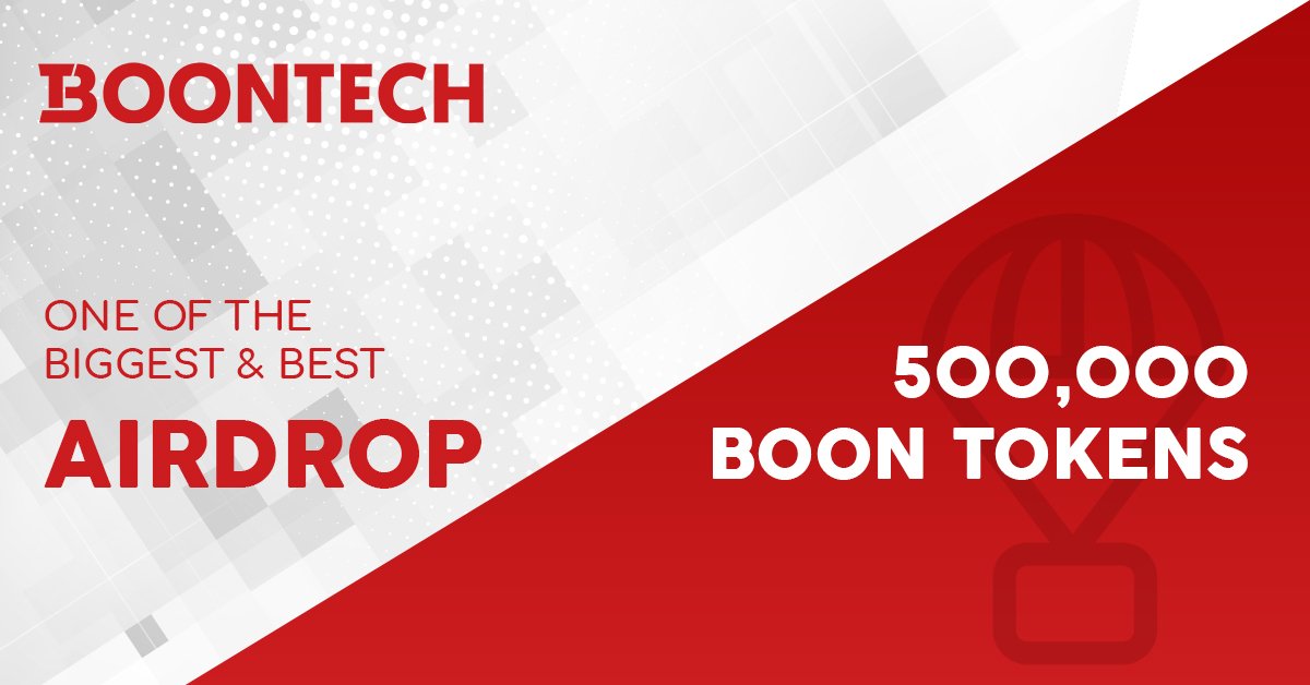 BoonTechUSA's tweet image. BOON Airdrop! 500,000 BOON give away!

* Free Micro Job Platform like @fiverr and @Upwork 
* Official IBM Partner 

Go to Airdrop Page : boontech.ai/airdrop
#Airdrop #airdropalert #airdrophunters #bitcoin #BlockchainNews #photo #love