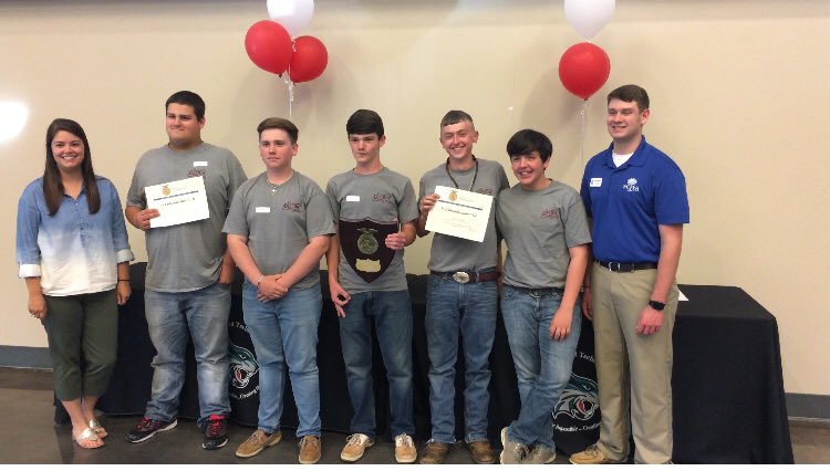 PelionFFA's tweet photo. Congratulations to our Tool ID team for placing 3rd in the state! Larry Hunter and Harley Woodman were in a 10 way tie for first high individual. @PelionPanthers https://t.co/3Ev3ZU6sUB