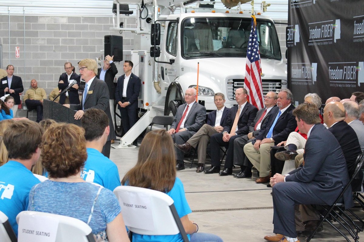 MarksteinCo's tweet photo. Our team was honored to help #Tombigbee Electric Cooperative announce a nearly $3 million @USDA grant to expand #broadband access in rural Alabama today alongside @GovernorKayIvey, Congressman @Robert_Aderholt & #USDA @SecretarySonny. #freedomFIBER https://t.co/OCefzj9l3w