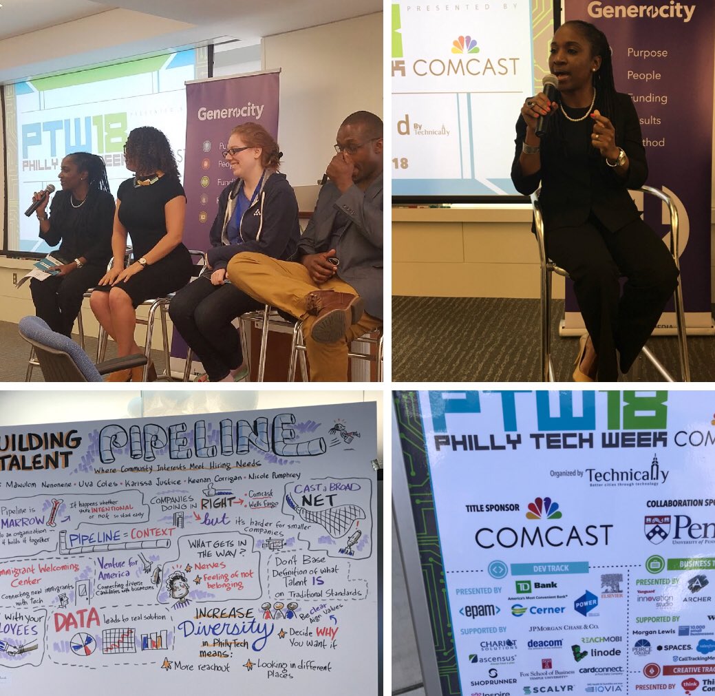 #PTW18 was spirit lifting! The panels, the energy and intentional diversity dialogue were a gift! @PeirceCollege was glad to participate! #youfindwhatyouseek