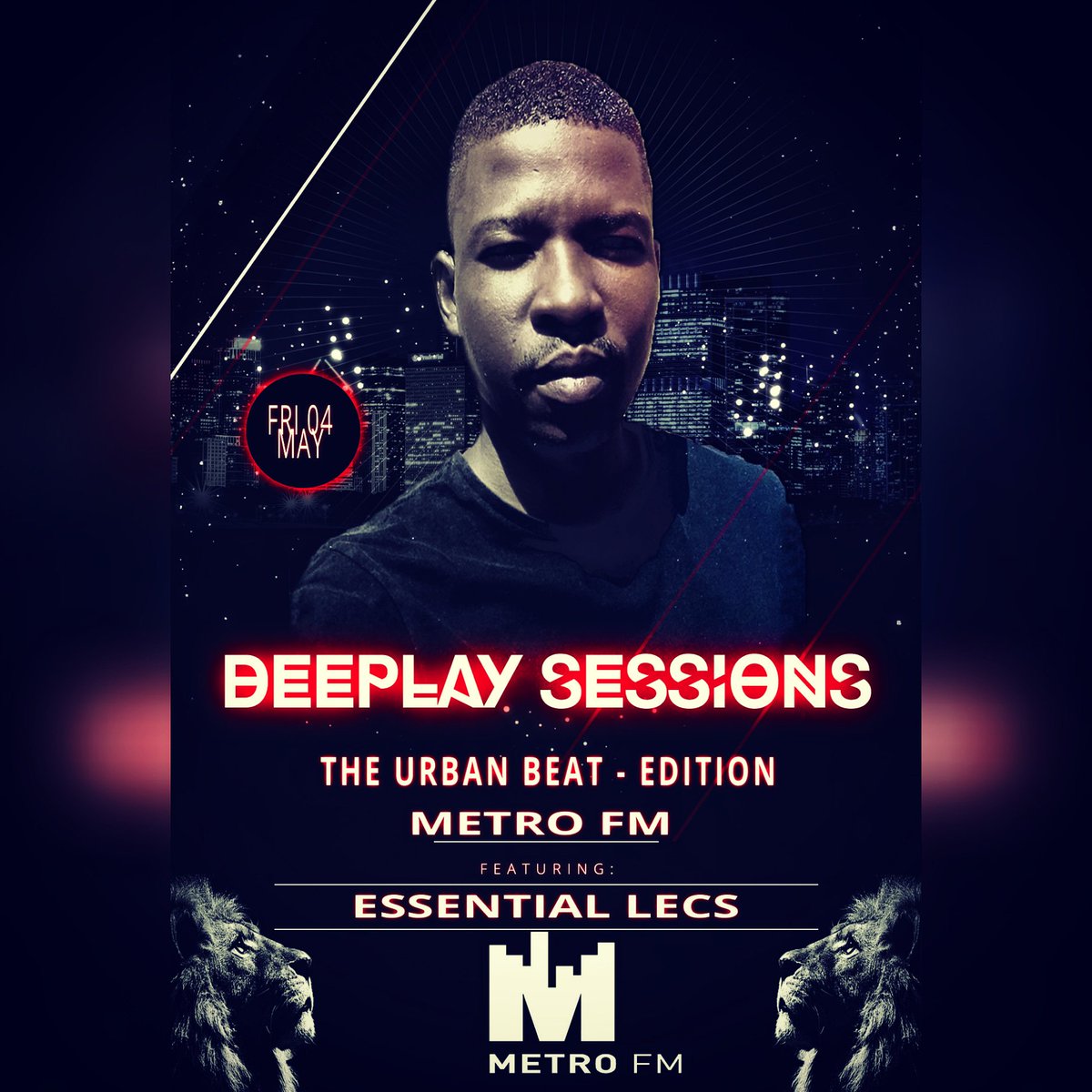 EssentialLecs's tweet photo. @METROFMSA #TheUrbanBeat tonight with @VinnyDaVinci @djchristossa @MluDJ #deeplahysessions #StraightOuttaRustenburg 🔥🔥🔥 https://t.co/8YQu9yu2SY