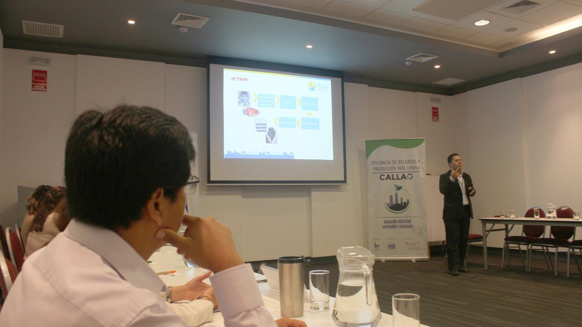 CER_PERU's tweet photo. Dentro del marco del Proyecto Piloto Eficiencia de Recursos y Producción más Limpia - Callao, el jueves 26 de abril, Grupo Gea realizó la presentación de los diagnósticos RECP en 22 empresas🌱 https://t.co/53TqcZFqtU