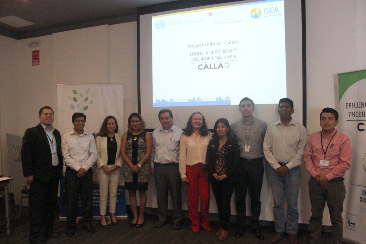 CER_PERU's tweet photo. Dentro del marco del Proyecto Piloto Eficiencia de Recursos y Producción más Limpia - Callao, el jueves 26 de abril, Grupo Gea realizó la presentación de los diagnósticos RECP en 22 empresas🌱 https://t.co/53TqcZFqtU