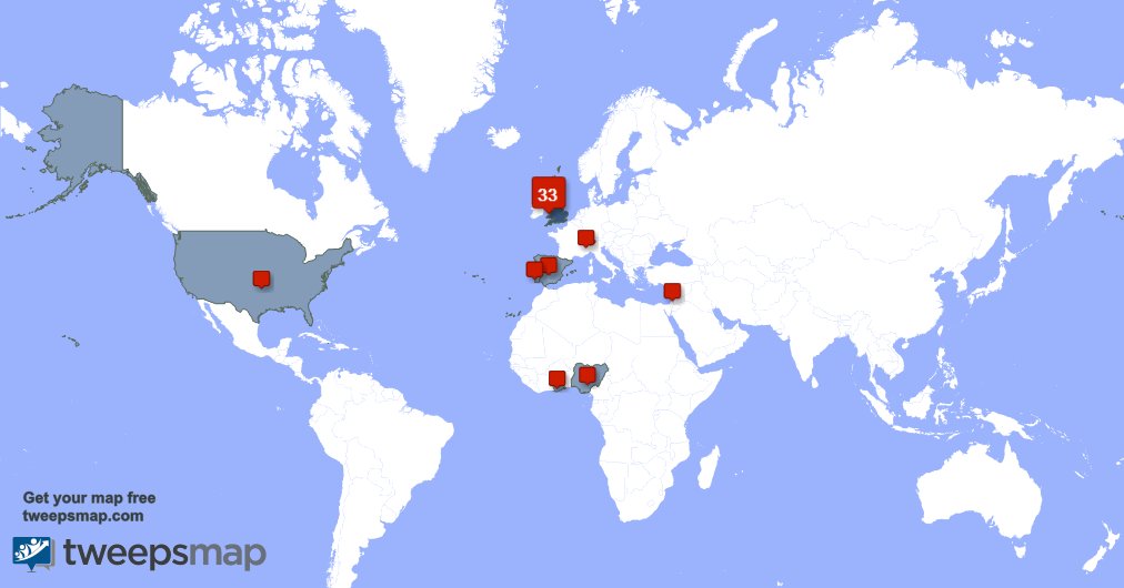 jmateus2016's tweet image. Tenho 1 novos seguidores, a partir de Portugal na semana passada tweepsmap.com/!jmateus2016