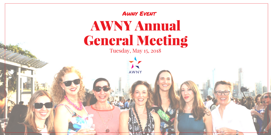 AUWomenNYC's tweet photo. Date Change: please note the AWNY Annual General Meeting will now take place on Tuesday 15th May....more info here:
https://t.co/ltEMlN2r7d https://t.co/GajQXMMk6z
