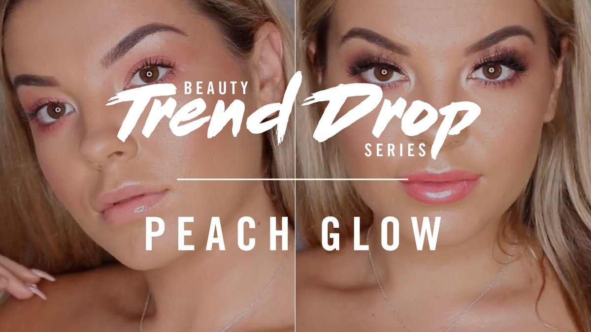 rimmellondonau's tweet photo. #TrendDrop Peach Makeup by @jaz_hand and dayum does she GLOW! Watch how to get the look here: https://t.co/akaZrvgZ31 https://t.co/DKEKhcQeNf