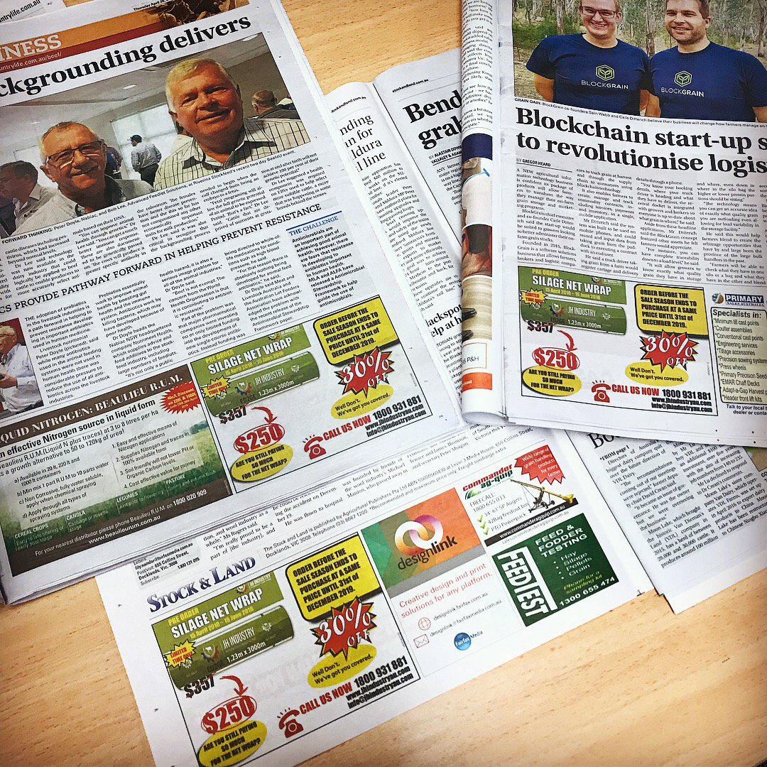 farmer2farmerAU's tweet photo. Hi Guys! Now we are on the newspaper in every states of Australia👍🏻😁 Please check us out! @farmweekly @stockandland @qclnews and @stockjournal
.
.
#likeforlike #farmlife #perth #briabane #adelaide #sydney #melbourne #agriculture #agriculturelife #newspaper #magazine https://t.co/ubznBCNw8X