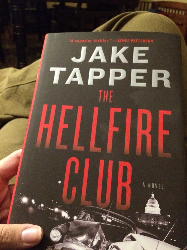 Just finished The Hellfire Club. First fiction novel I’ve carved out time for in recent months. It was riveting, and a thrilling fiction debut for <a href="/jaketapper/">Jake Tapper 🦅</a>. Looking forward to more!