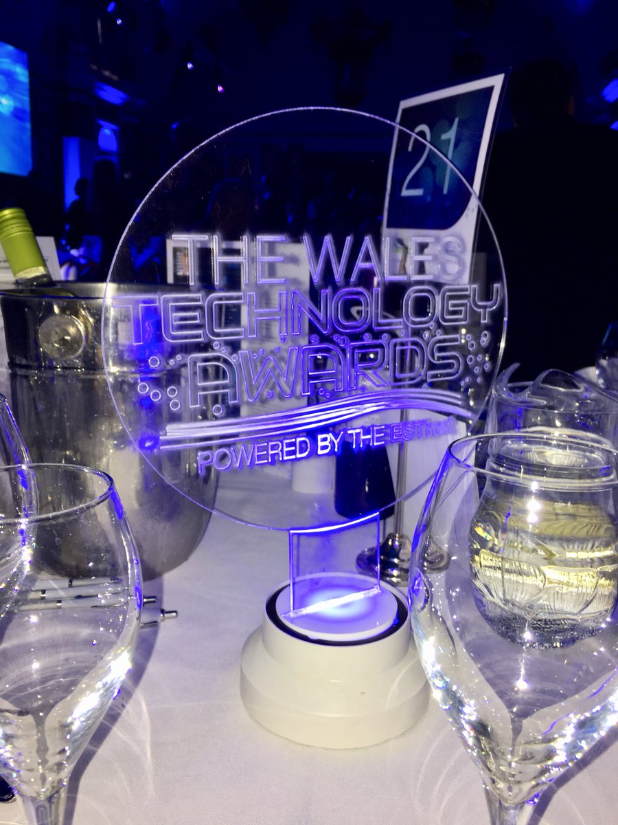 signumhealth's tweet photo. A big thank you to @TheESTnet @Gocompare and all the sponsors for an amazing night at the #WelshTechAwards. For @miFutureApp for the funky shades and fun, and to everyone attending and supporting all the worthy businesses 👏🏻👍🍾 https://t.co/5qTf0Mx5kH