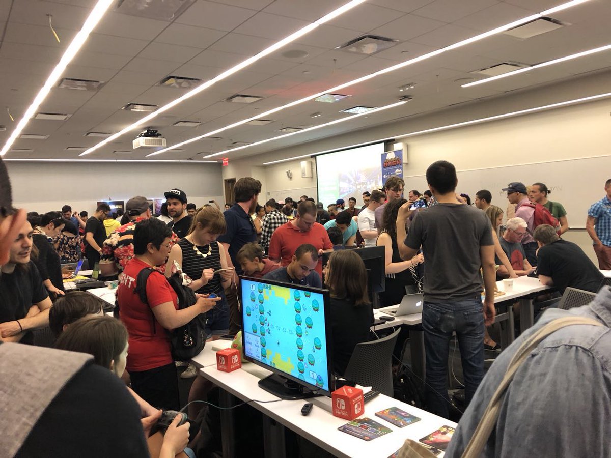 Yodo1Games's tweet image. Great meeting some awesome #indiedevs today at @Playcrafting's #SpringPlay! Got to play some awesome new games! Shout out to @ComputerLunch's #MamaHawk! Super fun! DL it here - apple.co/2rlcl5H
