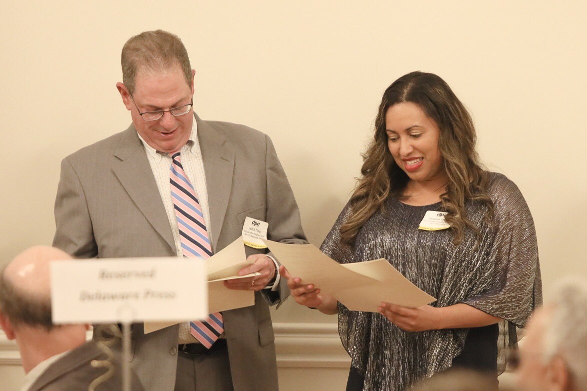 WITN22Wilm's tweet photo. Congratulations to our own Sr. Producer Yesenia Taveras and all the contest winners of the @DelawarePress awards. #delpress 📸 by @monsterphotoiso | #netDE #wilmDE #delawareonline @ud_pcs https://t.co/mvxsfCUtZI