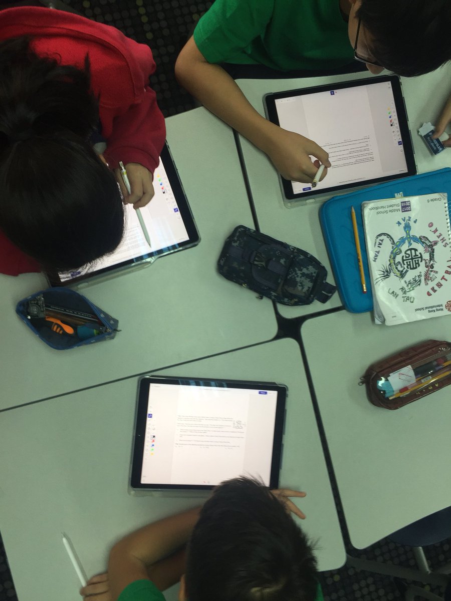 iPads are a useful tool to support learning in the MS
