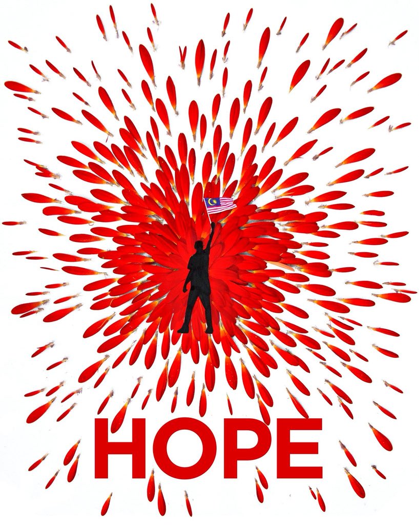 MissyBlissey24's tweet photo. #hopeformalaysia 🇲🇾 Create history on the 9thMay #letsdothis #redhongyi https://t.co/8qfnWru0wj