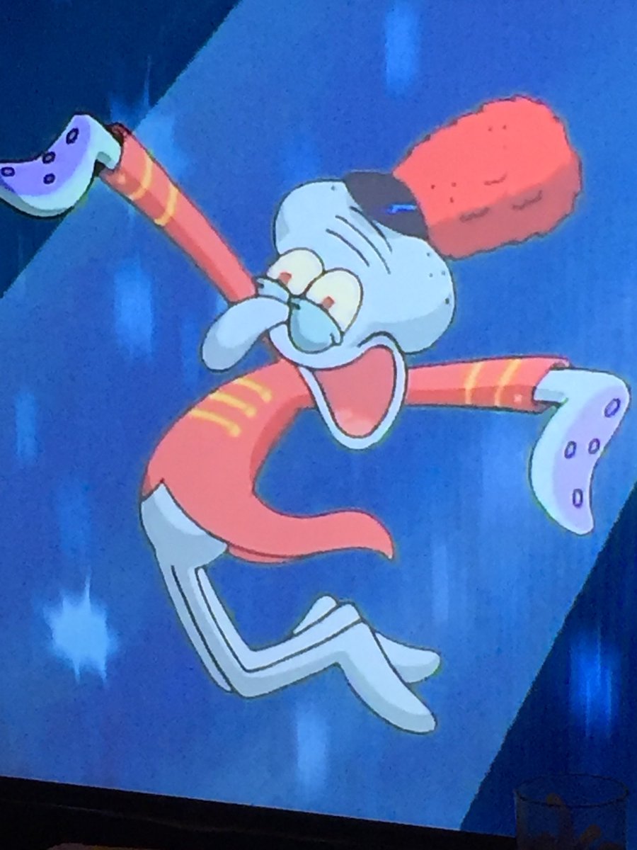 Why is Squidward so happy??? Any guesses? #smb, image size:900x1200