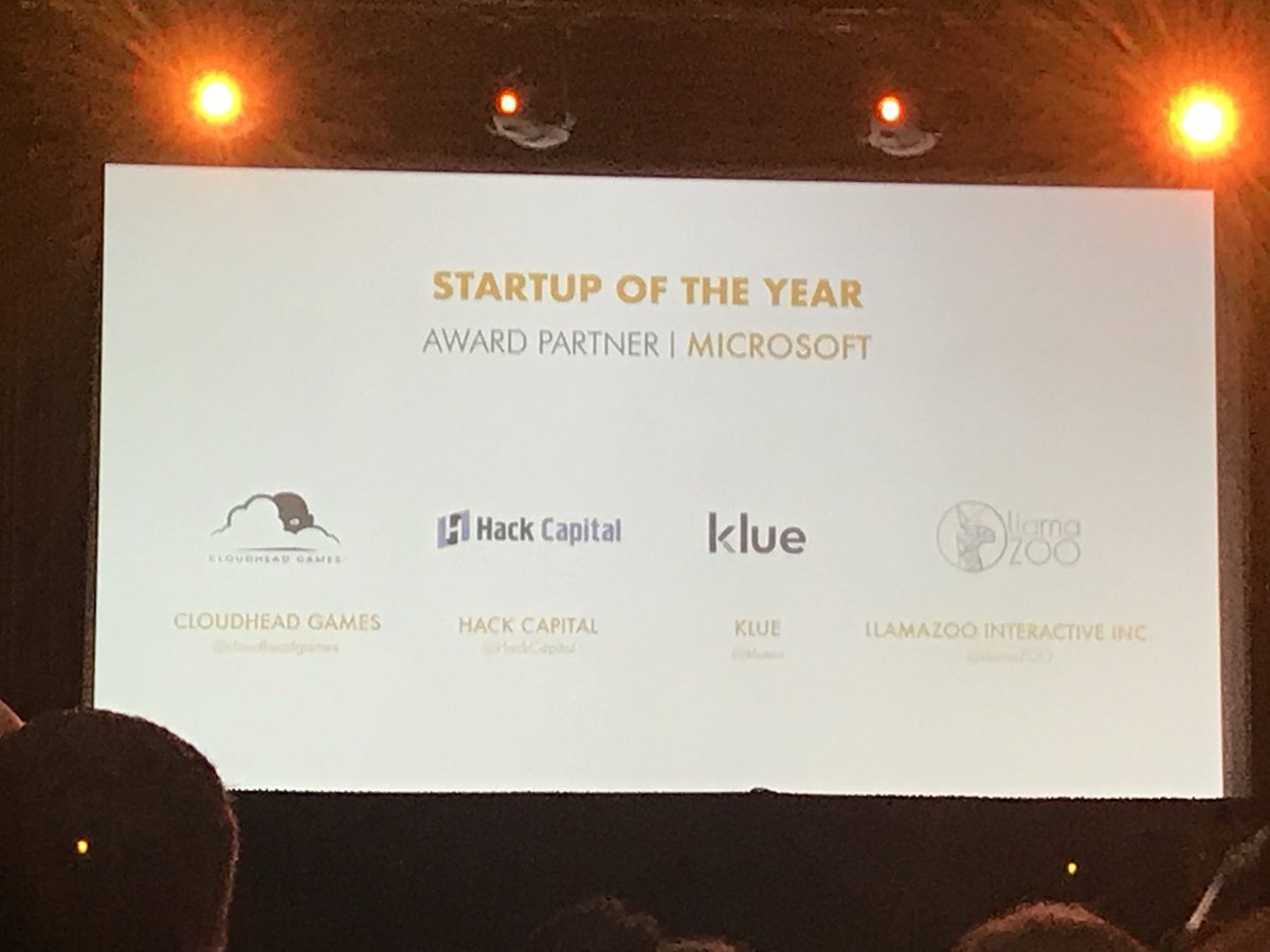 wearebctech's tweet image. Meet the innovators and game-changers of the #tech industry. We are excited to announce our #2018TIAs finalists for Startup of the Year: @kluein, @LlamaZOO, @HackCapital, and @CloudheadGames! Award in partnership with @microsoft @microsoftvan #TechBrew