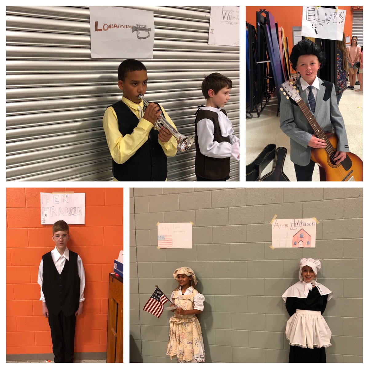 MrsHeathington's tweet photo. @burkburnettisd @ICEvansElem 5th Graders did a wonderful job on their PBL Talking Dead Living Wax Museum! I am one very proud teacher! #BeInSpireD #broughttearstomyeyes https://t.co/s8srwCPze2