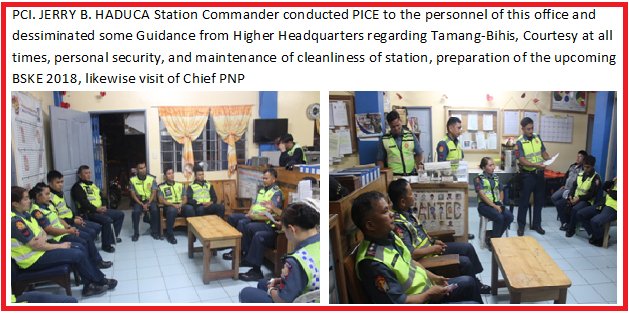 PNPBaguioStn4's tweet photo. Police Information and Continuing Education.
When You can Measure what you are speaking about, You know something about it.
#PNPPATROLPLAN2030
#BSKE2018
#SUMVAC
@ProcorRpcrd @rwinp88 @PNPCordillera https://t.co/iddA3LSjCY