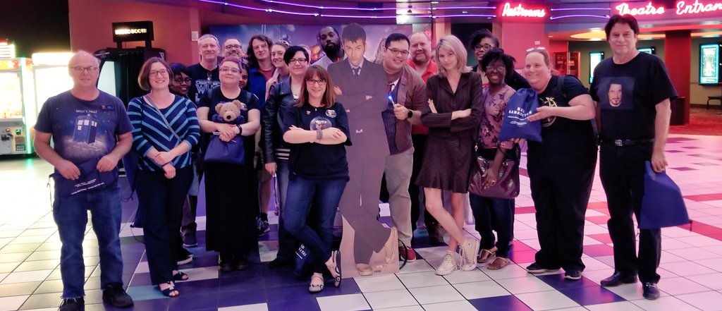WHOlanta's tweet photo. Just got out of the first screening of @BadSamFilm by @Dean_Devlin, starring the one and only David Tennant!  Thanks to @LegionMOfficial for reaching out and helping arrange this event! Everyone go see it!! https://t.co/ucI8lHWeyf