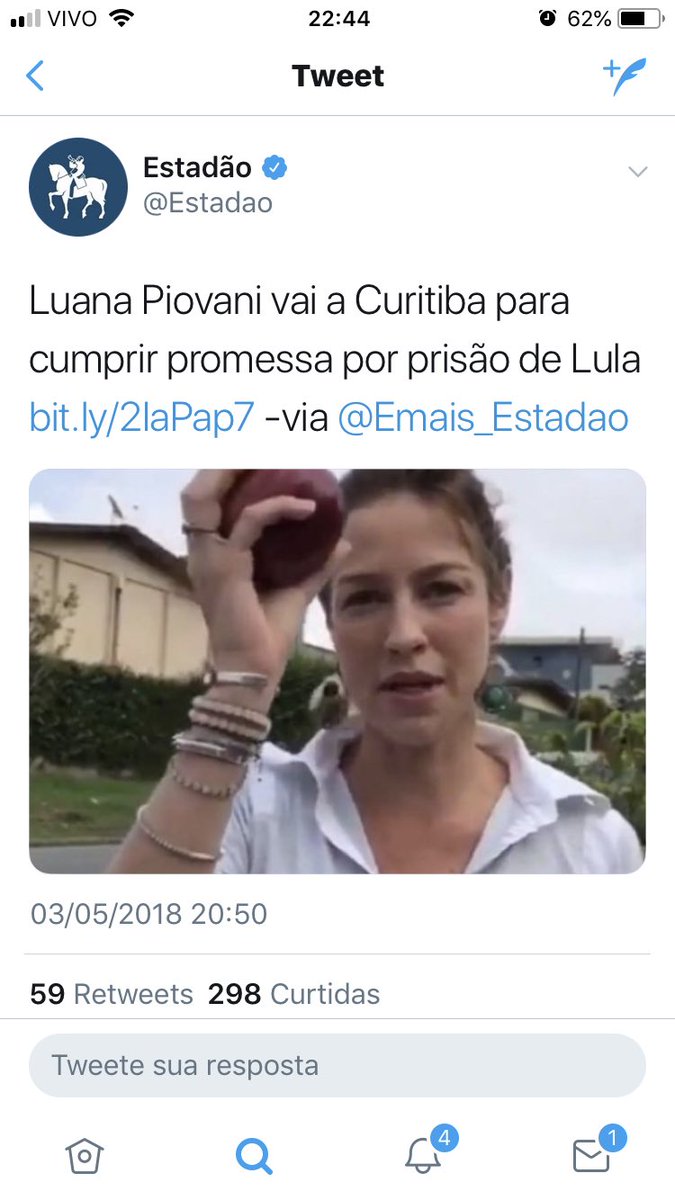 Tatibertini's tweet photo. Bem apropriado né?!?!?? https://t.co/KDTwCAHzG8