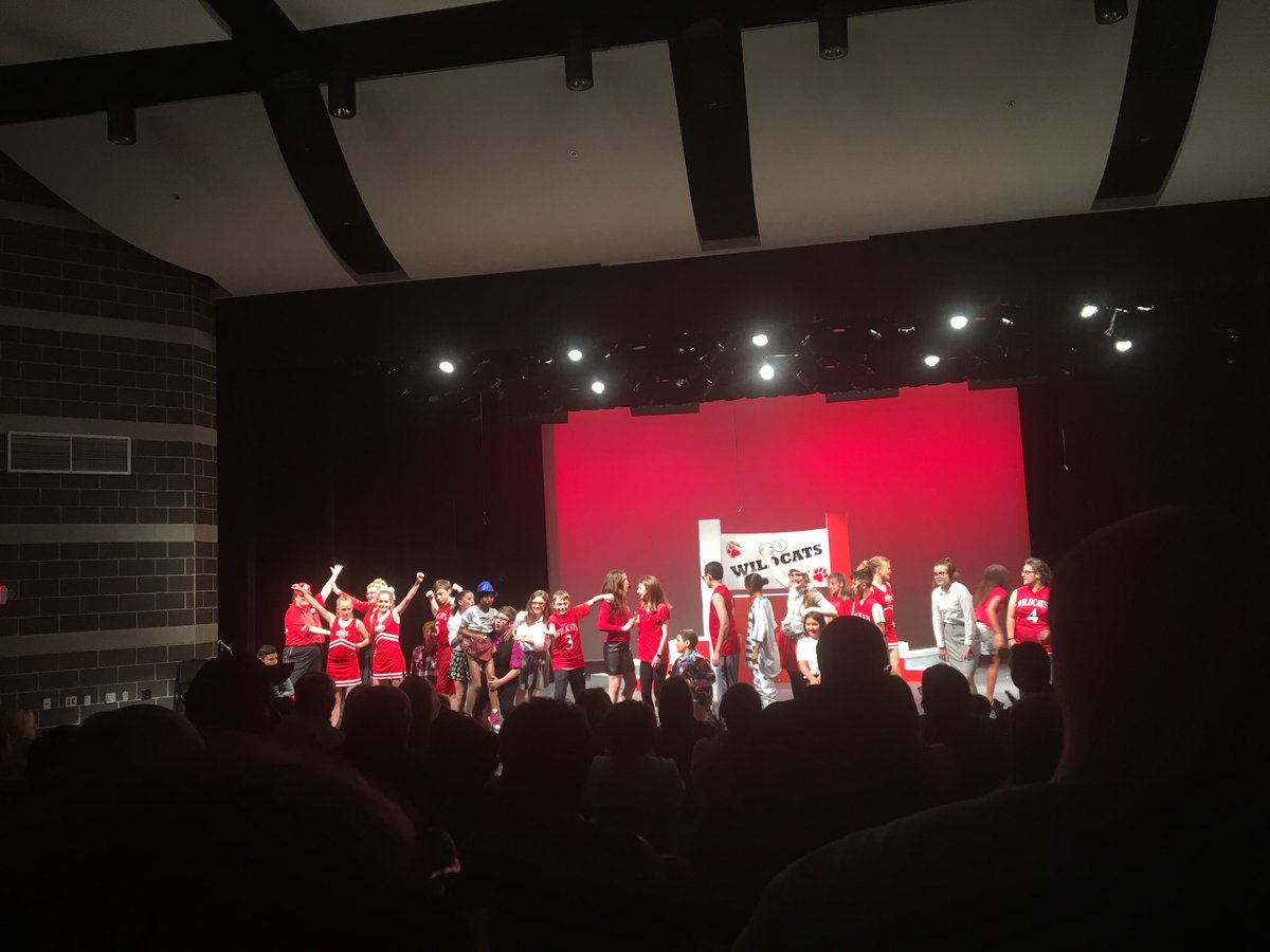Standing ovation! Opening night for the first ever Wagner MS musical was a SUCCESS !!! I cried #noshame #proudmiss #wildcatsfor3days #wolvesforever 🐯🐺