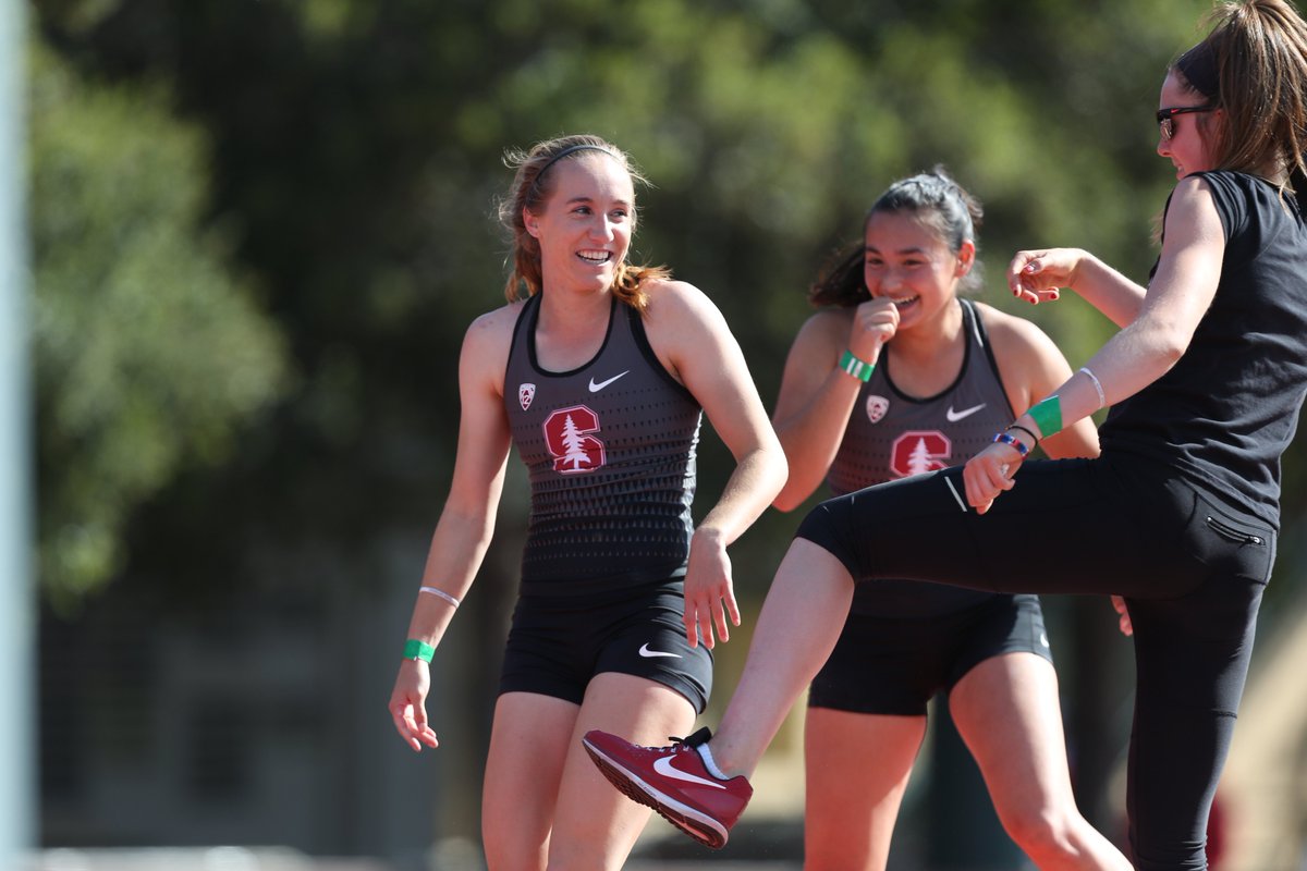 StanfordXCTF's tweet photo. Kaitlyn Merritt becomes the second 14-foot pole vaulter in Stanford women's history, jumping 14-0 1/2 (4.28m)! @KatStefanidi is the only other in Card history! https://t.co/A2hlWeFicX