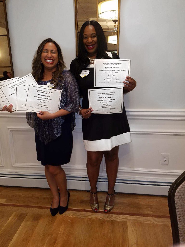 LorenaSWooten's tweet photo. Tonight was one for the records! Great job Yesenia Taveras!!! Team work makes the dream work! #Delpress #Witn22wilm https://t.co/JRf77umNIB