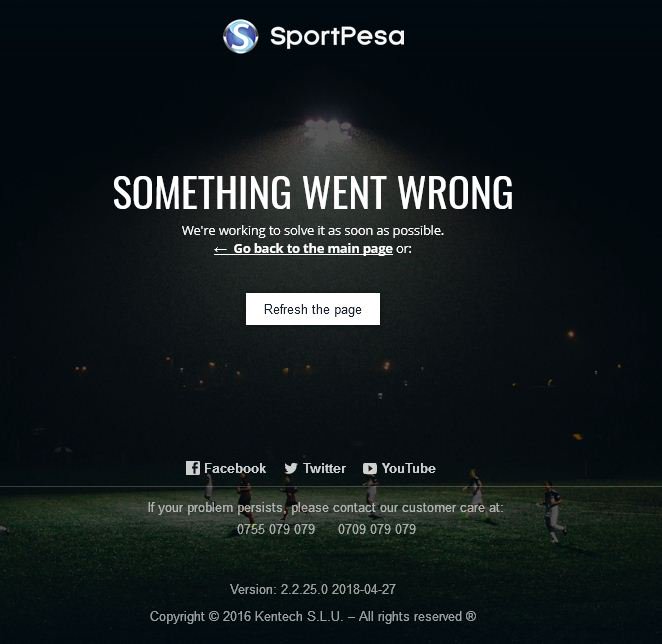 pureblackship's tweet photo. @SportPesa While withdrawing anyone experiencing this?🙄 https://t.co/yD5NaikPYL