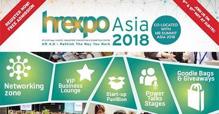 FrenchChamberSG's tweet photo. SUPPORTED EVENT: Register here to visit the free HR Expo 2018 taking place next week, for free advice, cutting-edge content and the opportunity to have first-hand experience with the latest products and new solutions.
#HRSummit2018 #supportedevent #hr #expo #asia #singapore https://t.co/2K826tCjbm