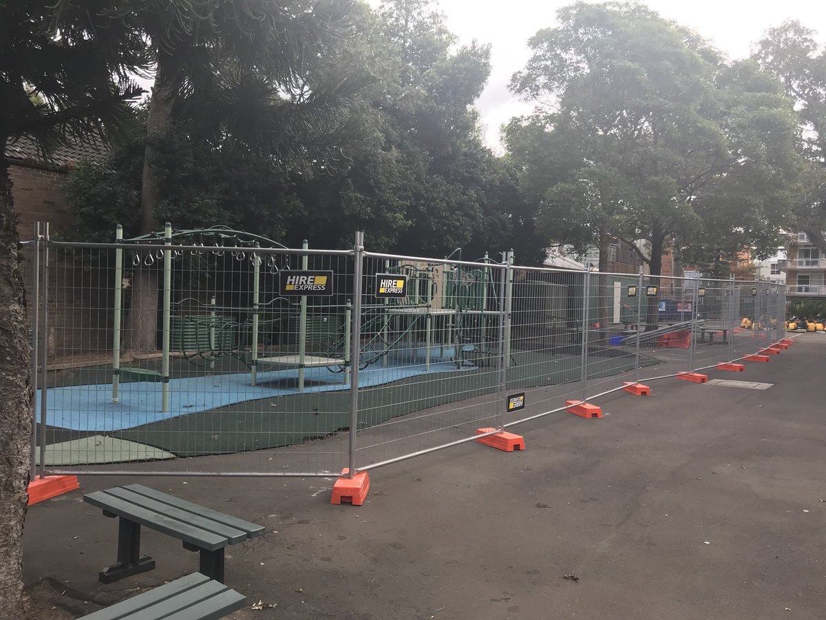 KENSINGTONPS's tweet photo. We are very excited about the upgrade of the softball. Security fencing arrived today and work starts on Monday. #playgroundupgrade https://t.co/VVYMaSAQOz