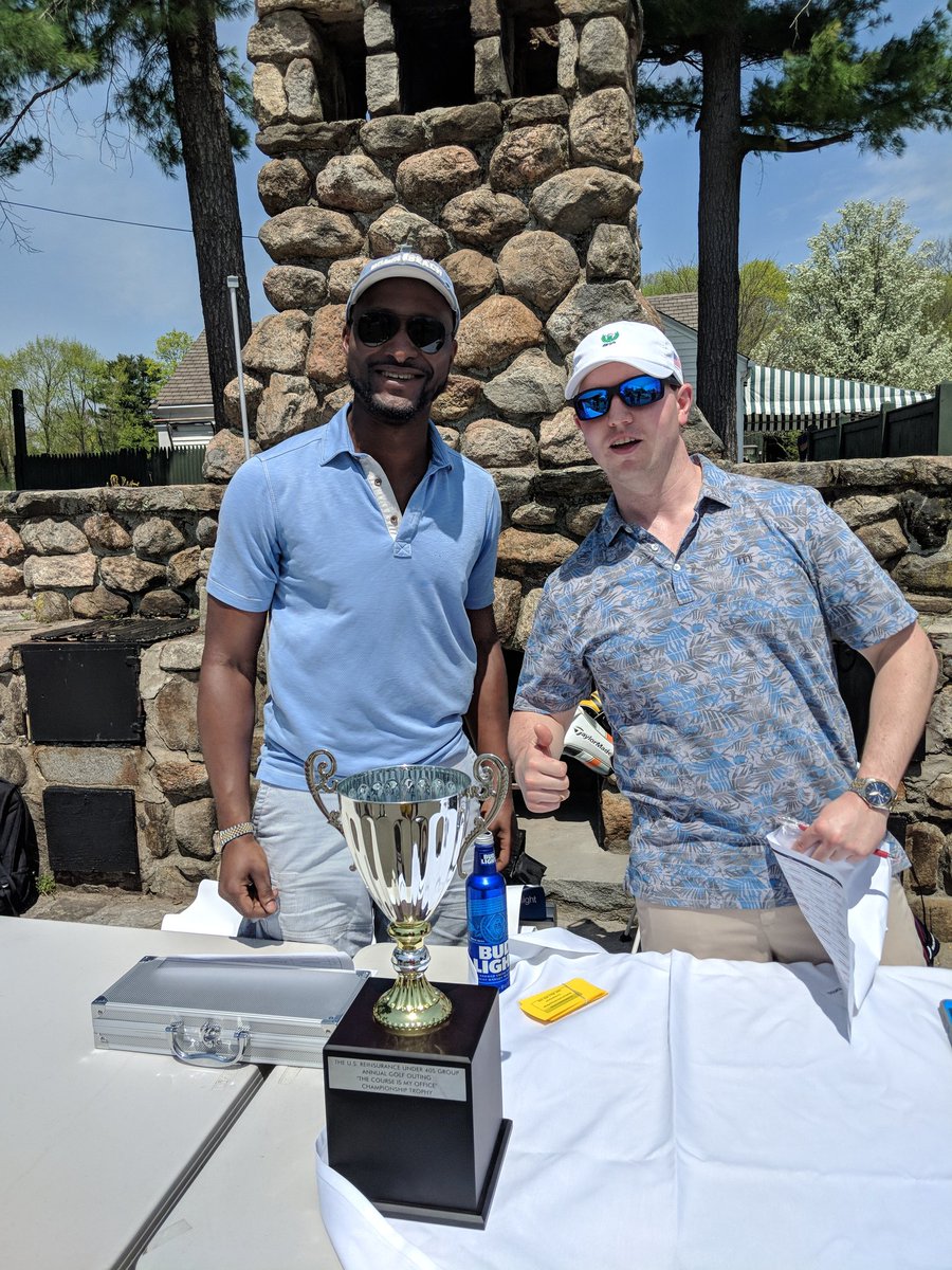 ReUnder40s's tweet photo. @ReUnder40s 1st Golf Outing @sterlingfarmsgc! Thanks to @CovenantHouse Norm and Dan! @JLT_Re Tim Barrar @AXIS_Capital Shannon Dempsey and Kyle Grenier @CarltonFields Rob DiUbaldo We appreciate your support @transre @PartnerReNews @BMSGROUP #icm #insurancegivesback #networking https://t.co/KWh3uXsb5X