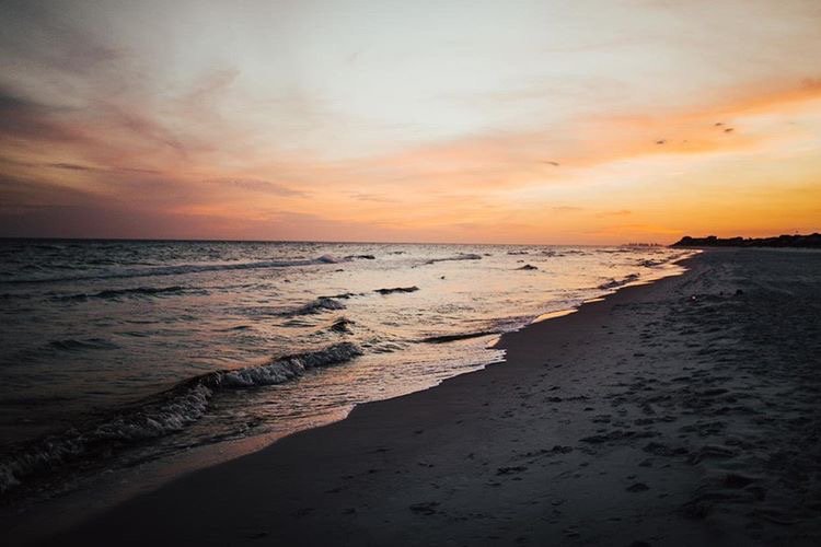 our30a's tweet photo. Thanks to Stephanie S. for sending us this gorgeous pic from the coast. We love getting pictures from the Our30A community! Magical moments at sunset. #30a #our30a #beach #sunset #tbt #florida #water #florida https://t.co/Sd04Us20xZ