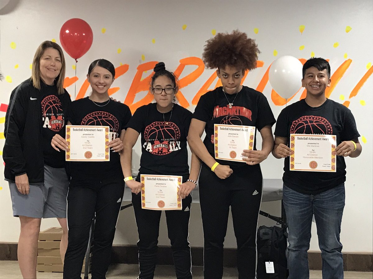 macladygenerals's tweet image. Congrats Varsity All-District Recipients!!! 🏀 🏆                             1st Team: @aadwaj                               2nd Team: @gabriella_lee5 &amp;amp; @ptavaressss                                       Honorable Mention: @mmartinez0119