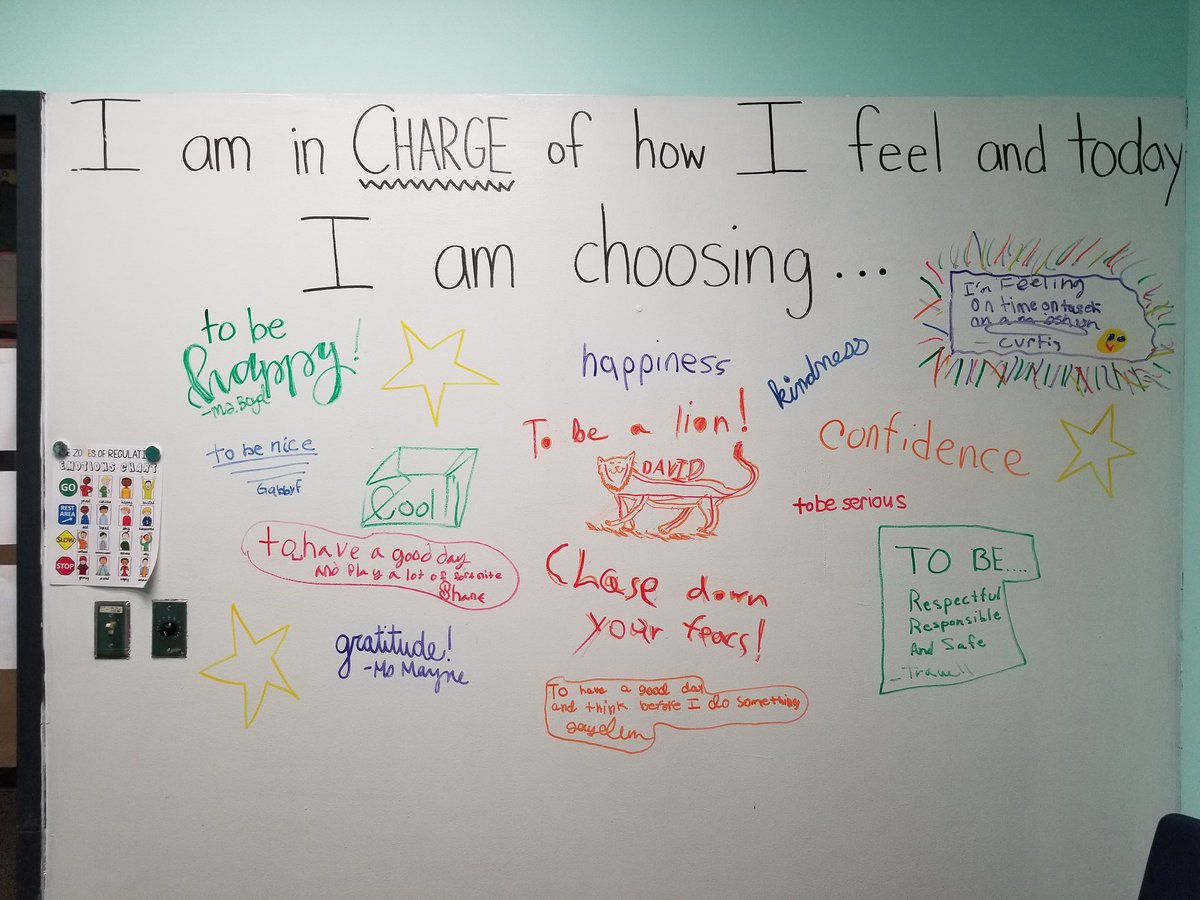 Be in charge of how you feel! @OPS_WilsonFocus #FOCUSProud #OPSProud #PAC #PositiveActionCenter