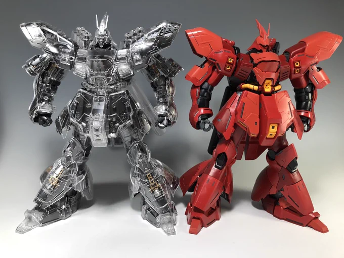 MG V er. ka サザビー メカニカルクリア塗装完成品 デンデロ on X: