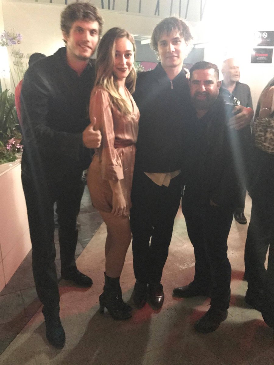 adcdaily's tweet photo. Alycia with Daniel, Frank and a member of #FearTWD last year (Via @AlyciaFearTwd) https://t.co/bzFoEl1uia