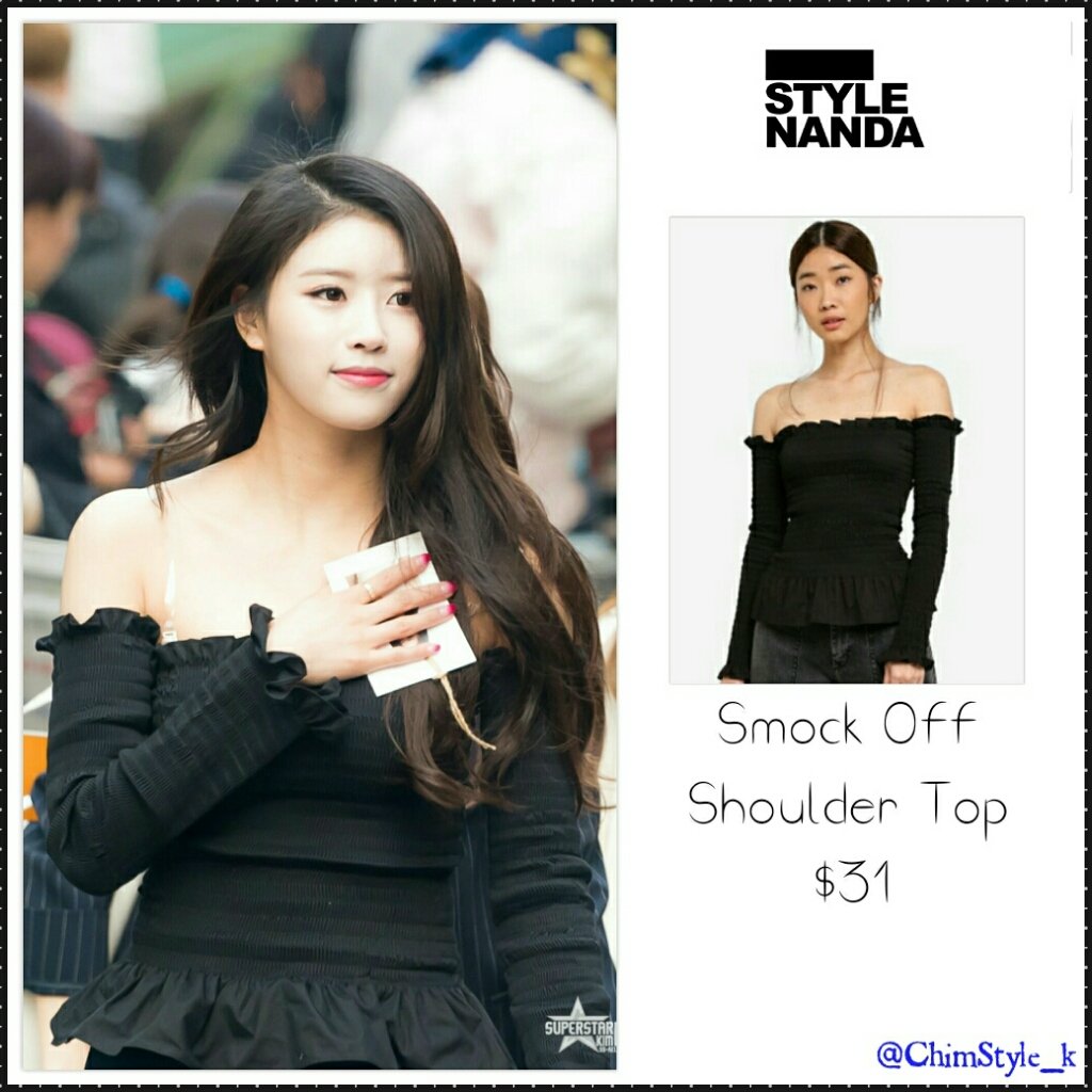 Kpop Style On Twitter 180427 Lovelyz S Mijoo On The Way To Music Bank Blouse Style Nanda Smock Off Shoulder Top 31 Lovelyzstyle Lovelyzfashion Https T Co Mnszpjskrw