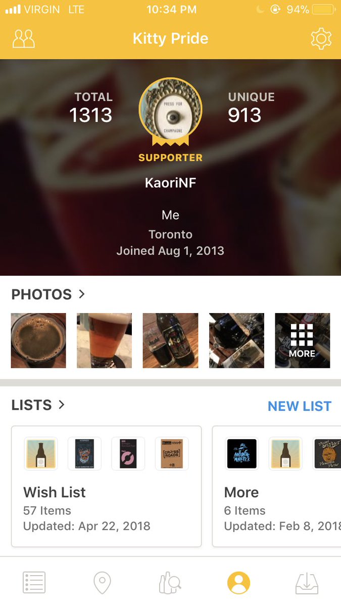 GreenSugitama's tweet photo. @untappd You changed my life since I married into the #craftbeer mafia #ocb @screw2000 @bartowel @losspacket @BruceInOttawa #craft4life #クラフトビール 🍺 https://t.co/PDj2jhNToX