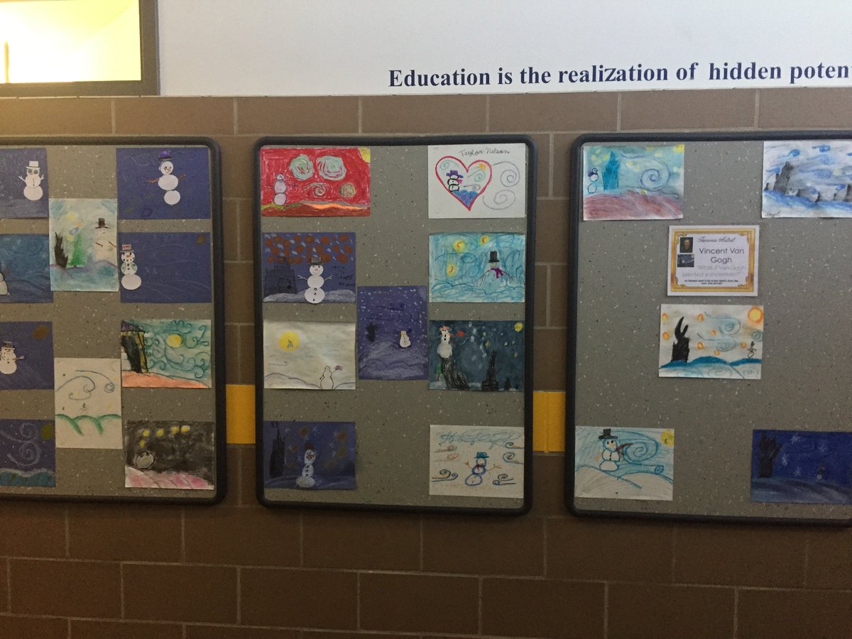 Check out the great artwork that EME Students created this year in their art brain booster