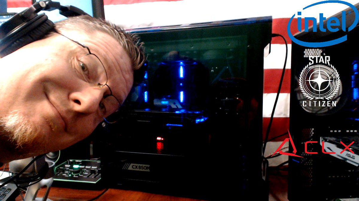 Mitauchi's tweet photo. Starter Package Giveaway Tonight! Join me for some awesome #StarCitizen Action on our new #Corei9 #CyberTronPC fully decked out with @IntelStorage 480GB #Optane Drive!
#ad #Sponsored
https://t.co/CNWuw9te20
@RobertsSpaceInd
@Twitch
@CybertronPC
@IntelStorage https://t.co/GLtRB7EY94